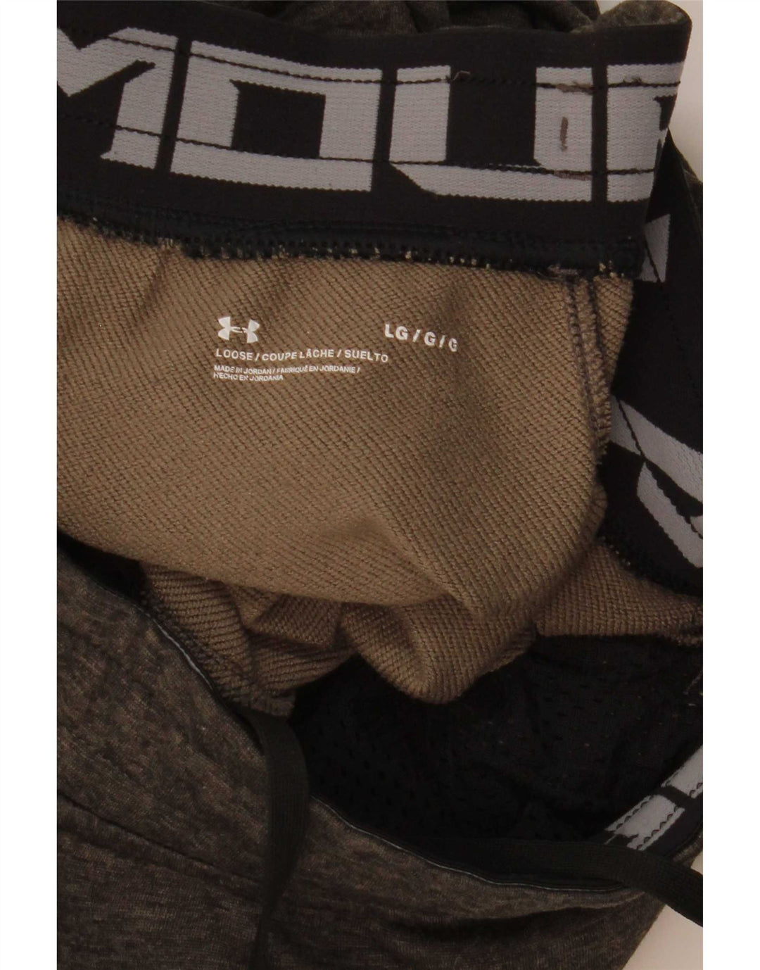 Under Armour Herre Sportshorts Stor Grå Colourblock