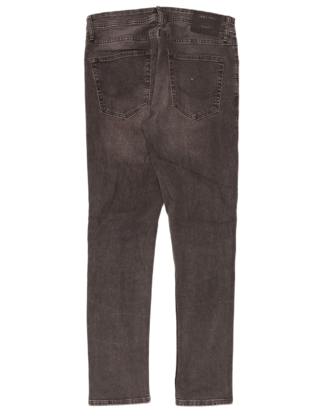 Jack & Jones Herre GLENN Slim Jeans W32 L32 Grå Bomuld