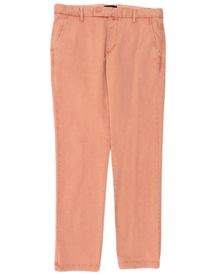 GANT Soho Straight Chino-bukser til mænd W34 L32 Pink Bomuld