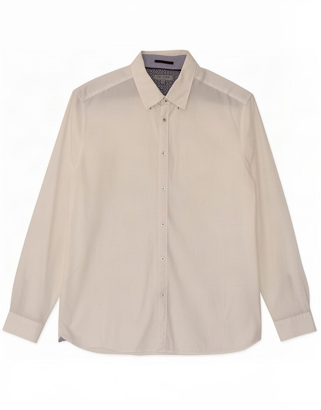 Ted Baker Herreskjorte str. 6 2XL Hvid Bomuld