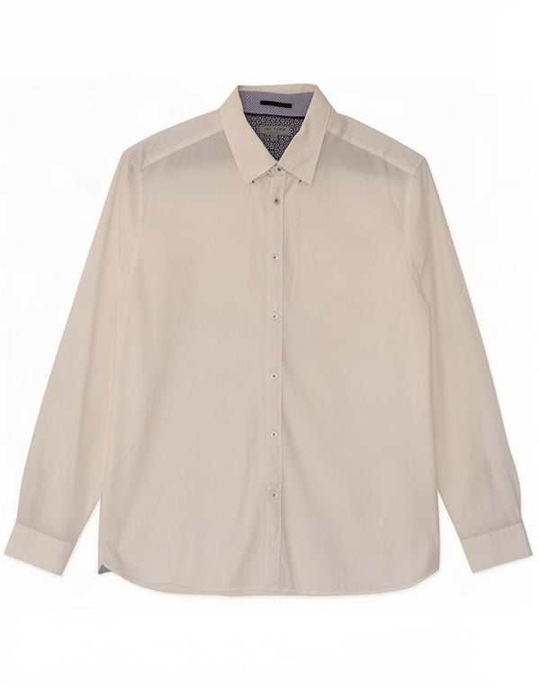 Ted Baker Herreskjorte str. 6 2XL Hvid Bomuld