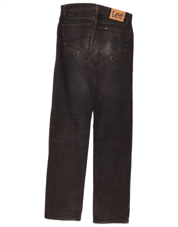 Lee Mens Seattle Straight Jeans W30 L34 Sort Bomuld
