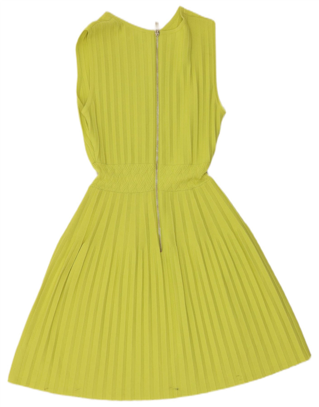 TED BAKER ærmeløs trøjekjole til kvinder størrelse 2 Lille grøn viskose