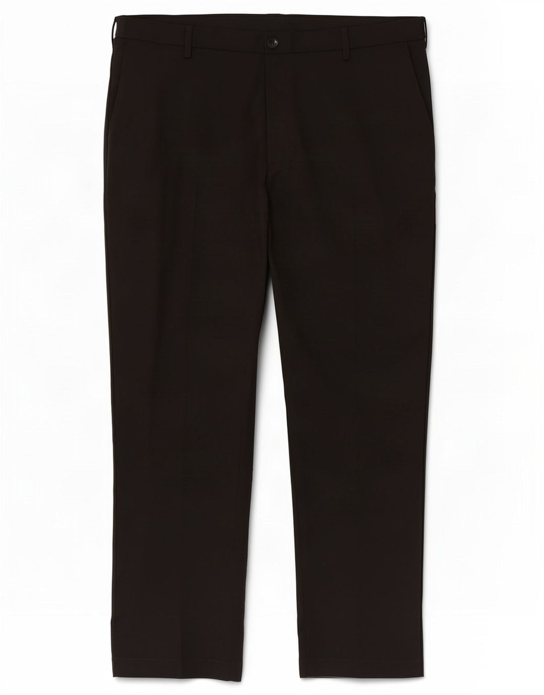 Marks & Spencer Herre Regular Fit Casual Bukser W44 L31 Sort Polyester
