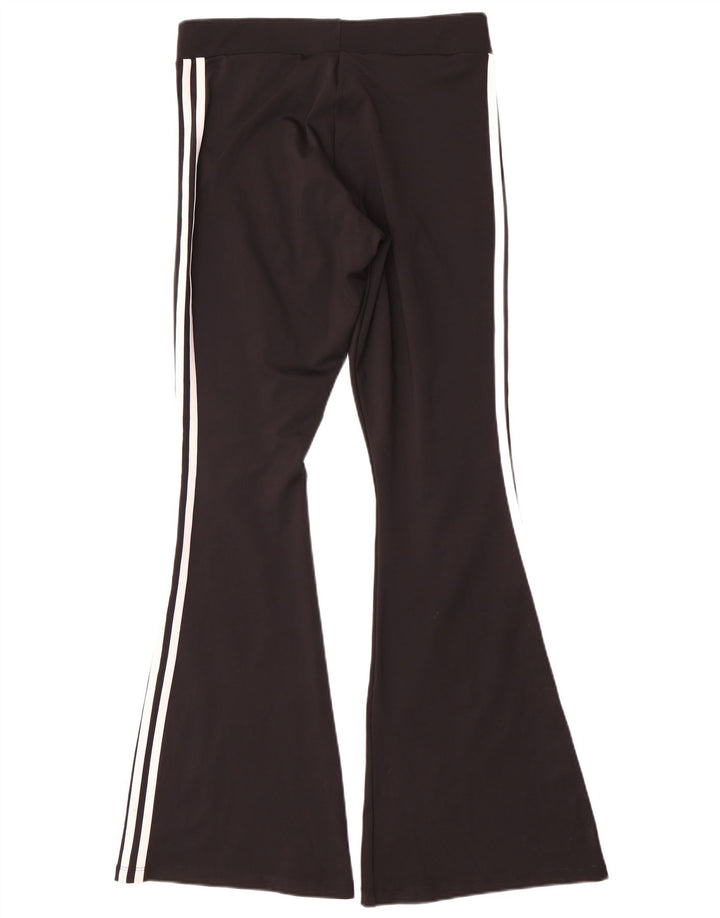 Adidas Dame Flare Leggings UK 16 Large Black Polyester