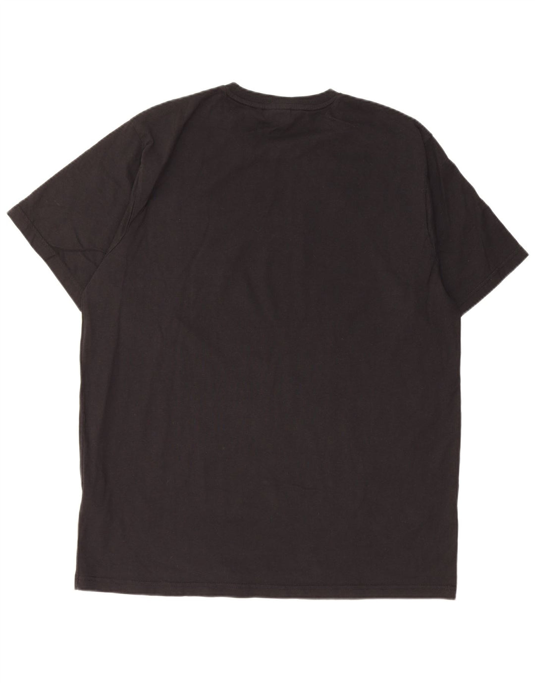 Fila Herre Grafisk T-Shirt Top 2XL Sort Bomuld