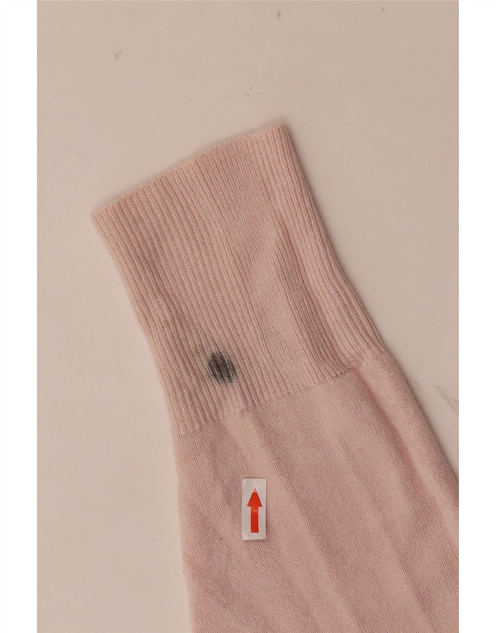 Marks & Spencer Dame Rullehals Sweater UK 12 Medium Pink Akryl