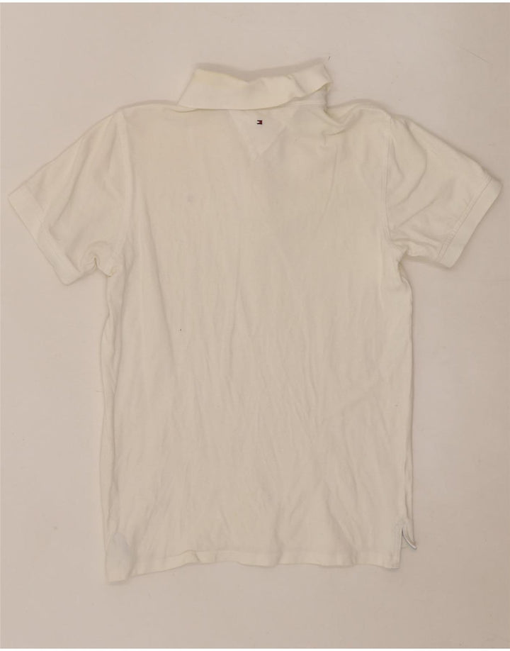 TOMMY HILFIGER drenge poloshirt 13-14 år hvid