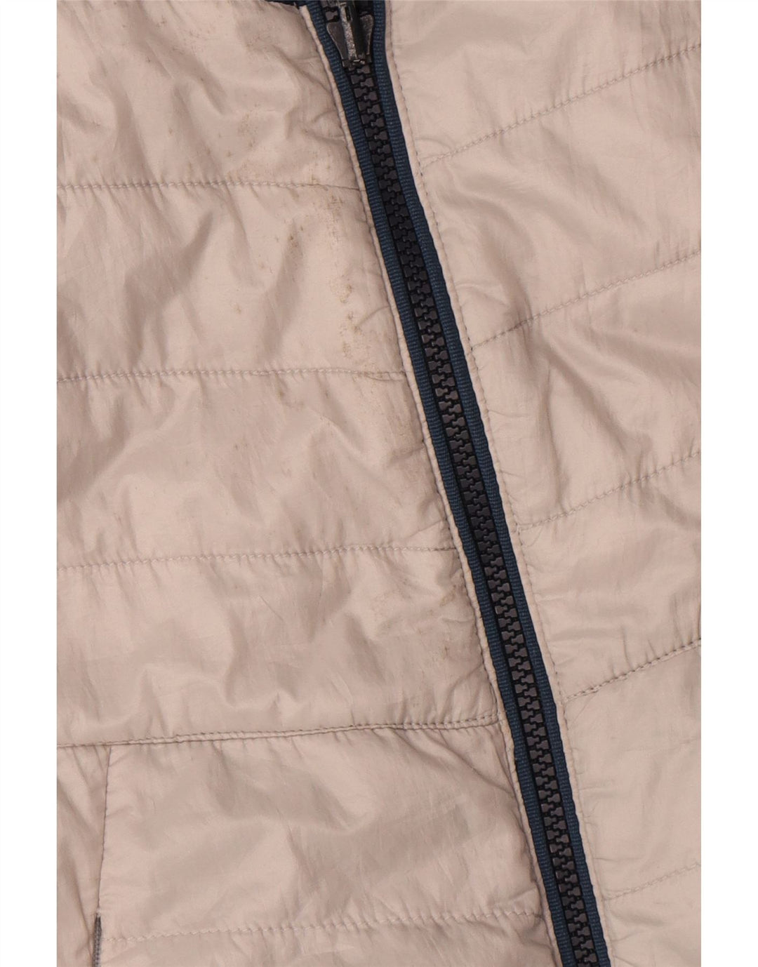 Timberland Mens Polstret Gilet UK 38 Medium White Colourblock Polyester