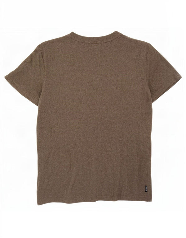 Superdry Herre T-shirt Top Medium Khaki Flecked Bomuld
