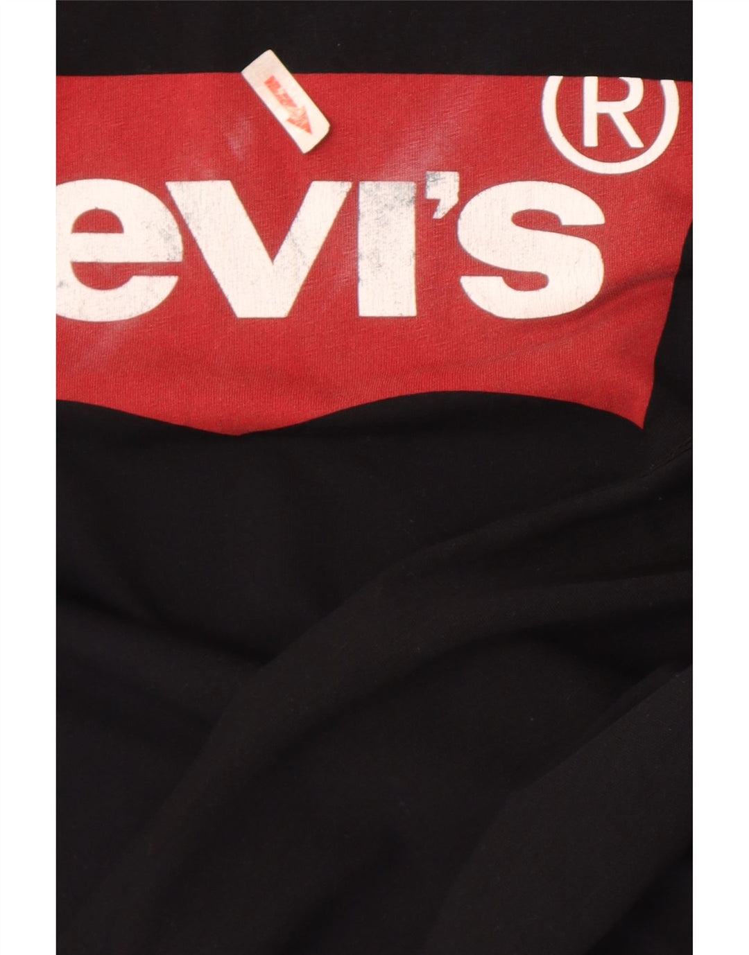 Levi's Herre Grafisk T-Shirt Top Stor Sort