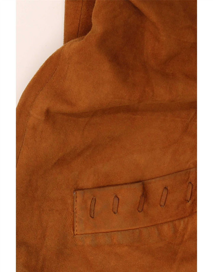 Conbipel Dame Oversized Ruskindsjakke IT 46 Stor Brun