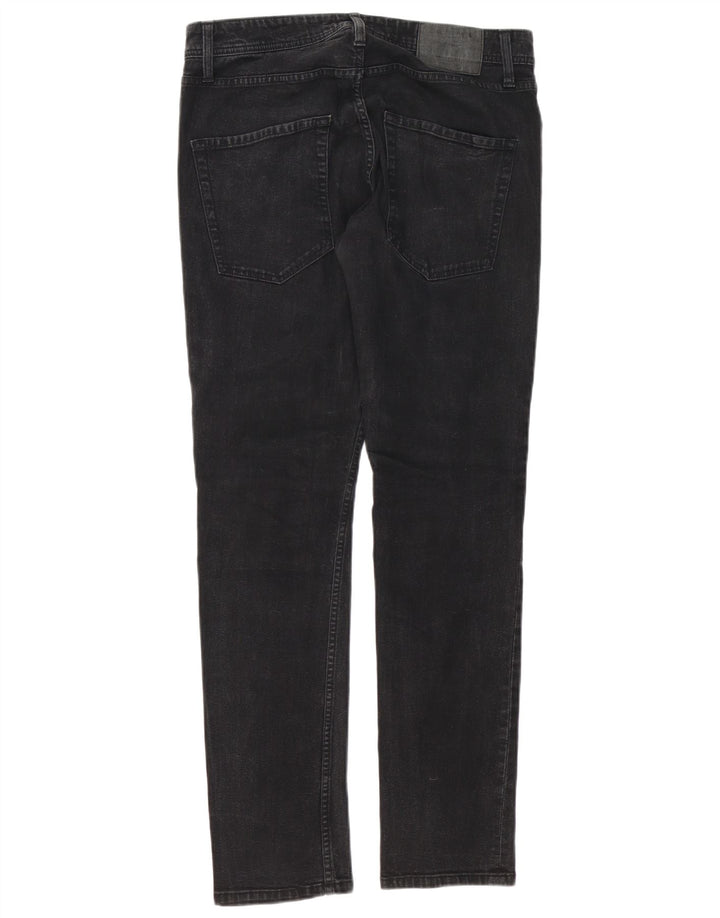 Jack & Jones Herre Tim Slim Jeans W32 L32 Sort
