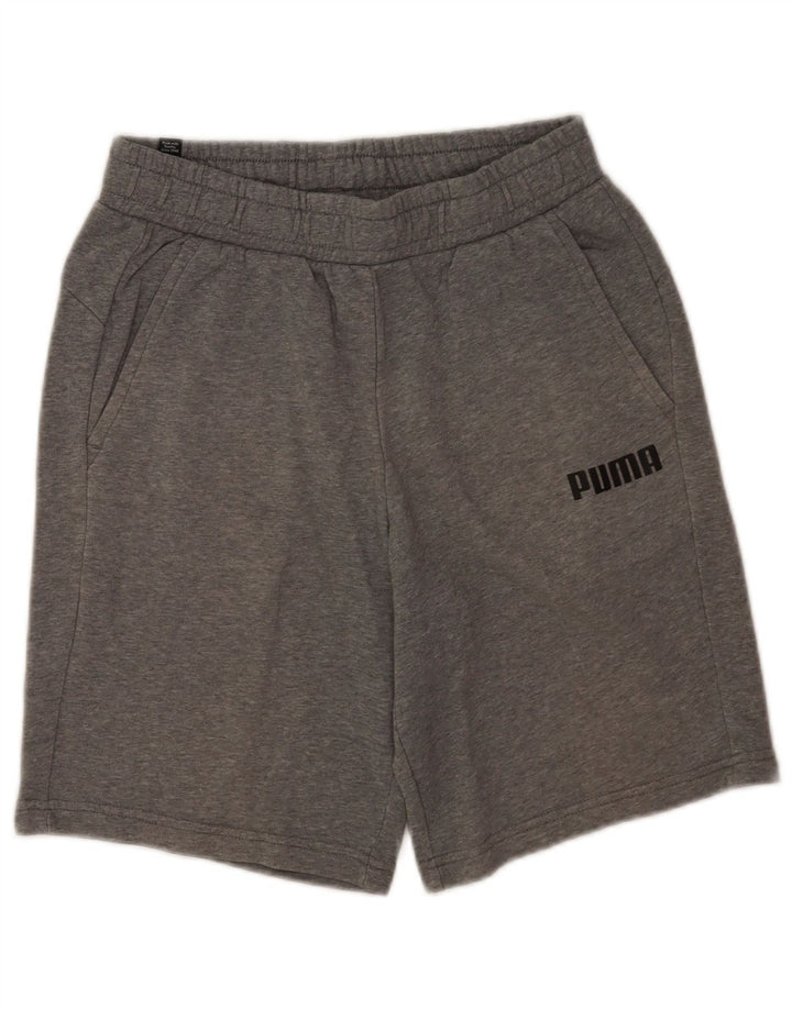 Puma Sportshorts til mænd Medium Grey Flecked Bomuld