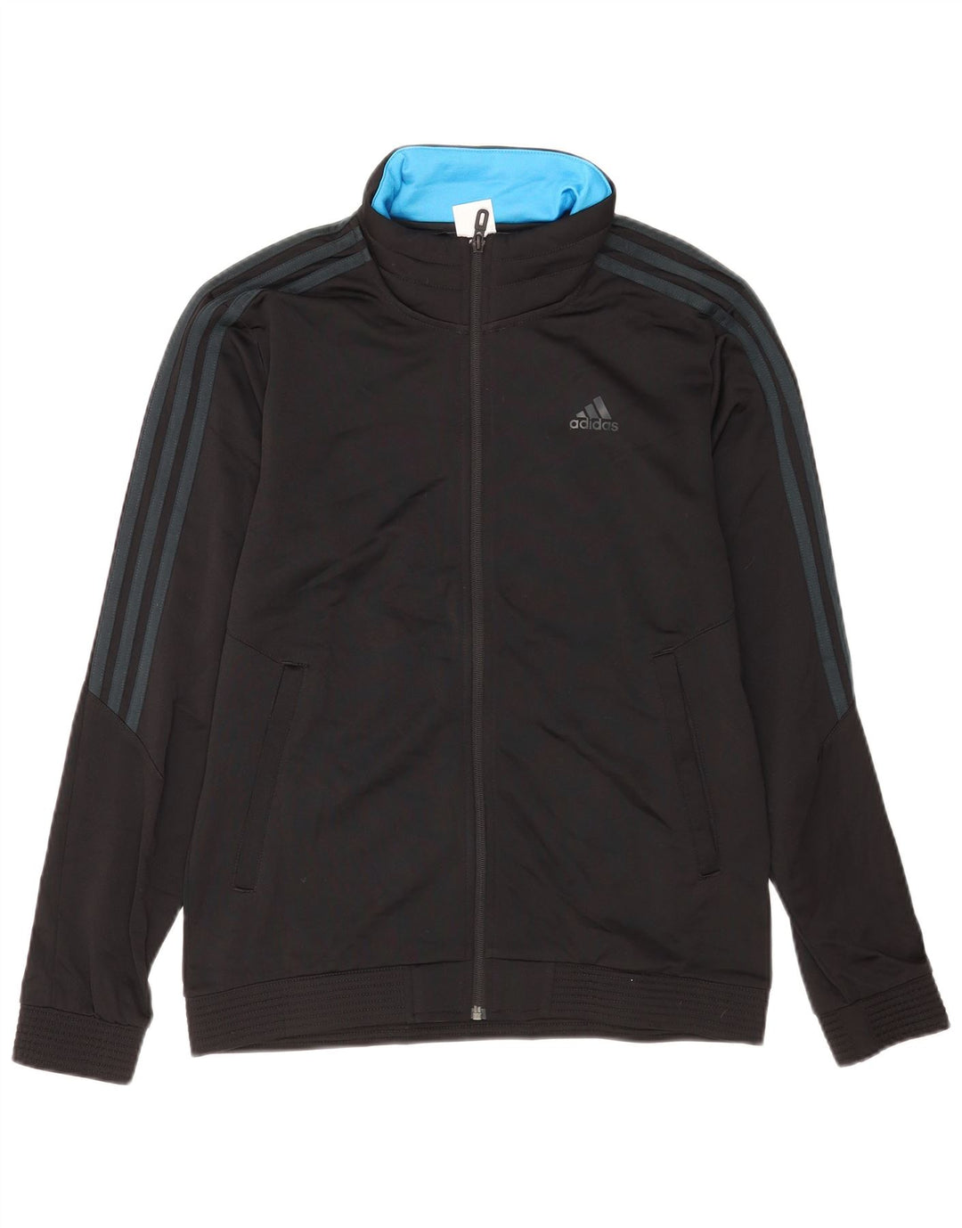 Adidas Træningsdragt til mænd Topjakke UK 40/42 Medium Sort Polyester