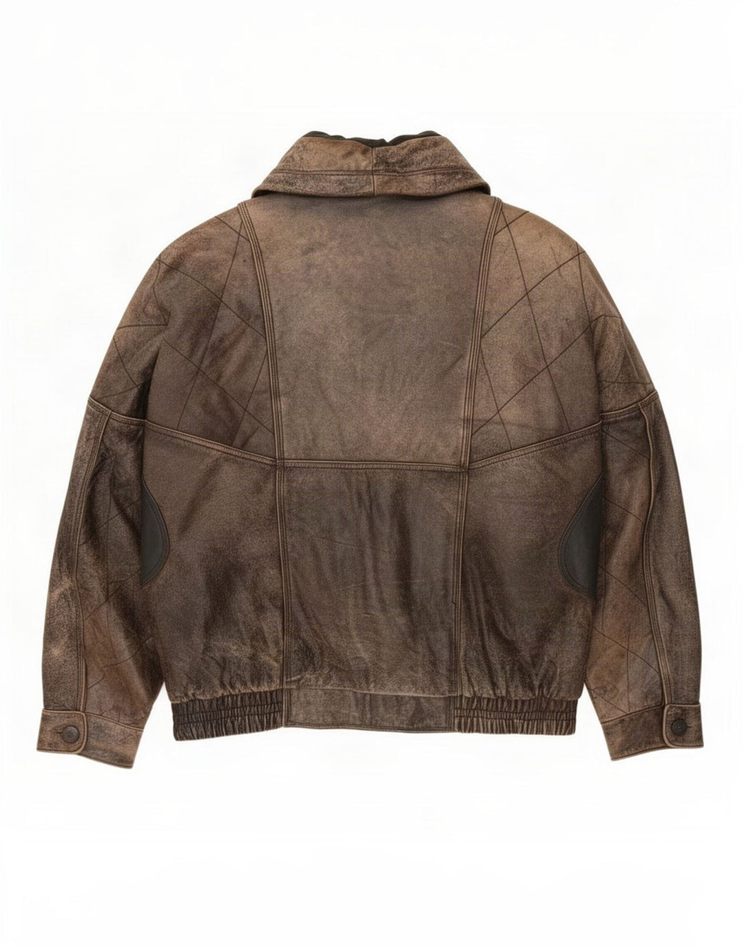 Rover&Lakes Herre Læderjakke IT 52 XL Brun