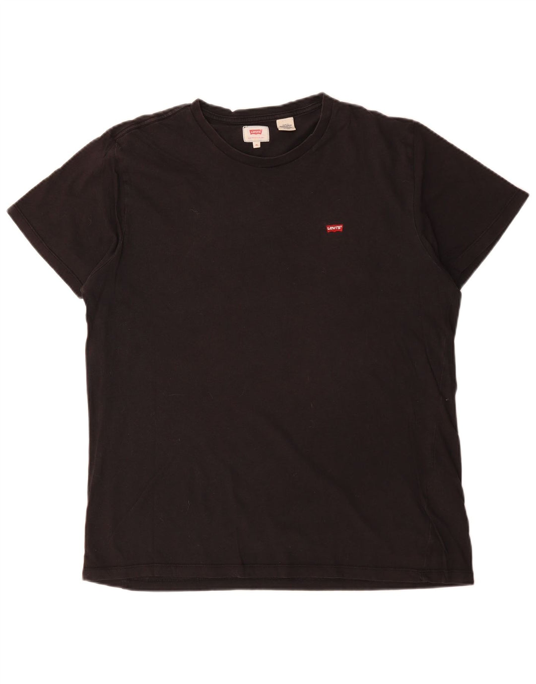 Levi's Herre T-Shirt Top XL Sort Bomuld