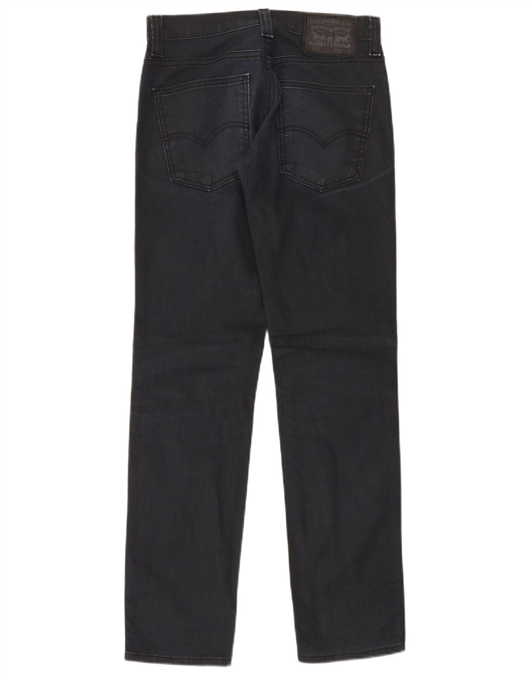 Levi's Herre 511 Slim Jeans W28 L32 Marineblå Bomuld