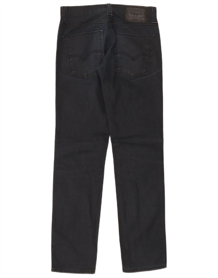 Levi's Herre 511 Slim Jeans W28 L32 Marineblå Bomuld