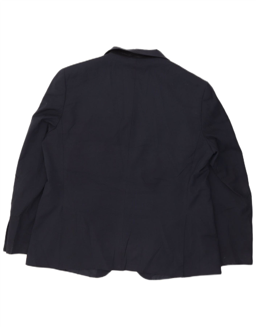 Marks & Spencer Herre 2-knaps blazerjakke UK 46 3XL Navy Blue Polyester
