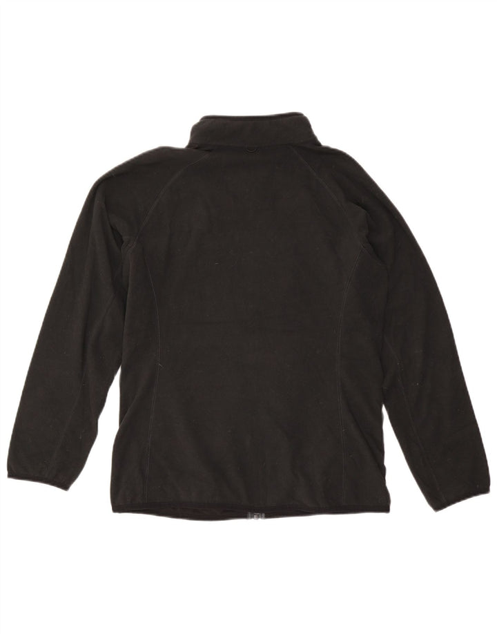 TIMBERLAND Dame Regular Fit Fleecejakke UK 14 Medium Sort Polyester