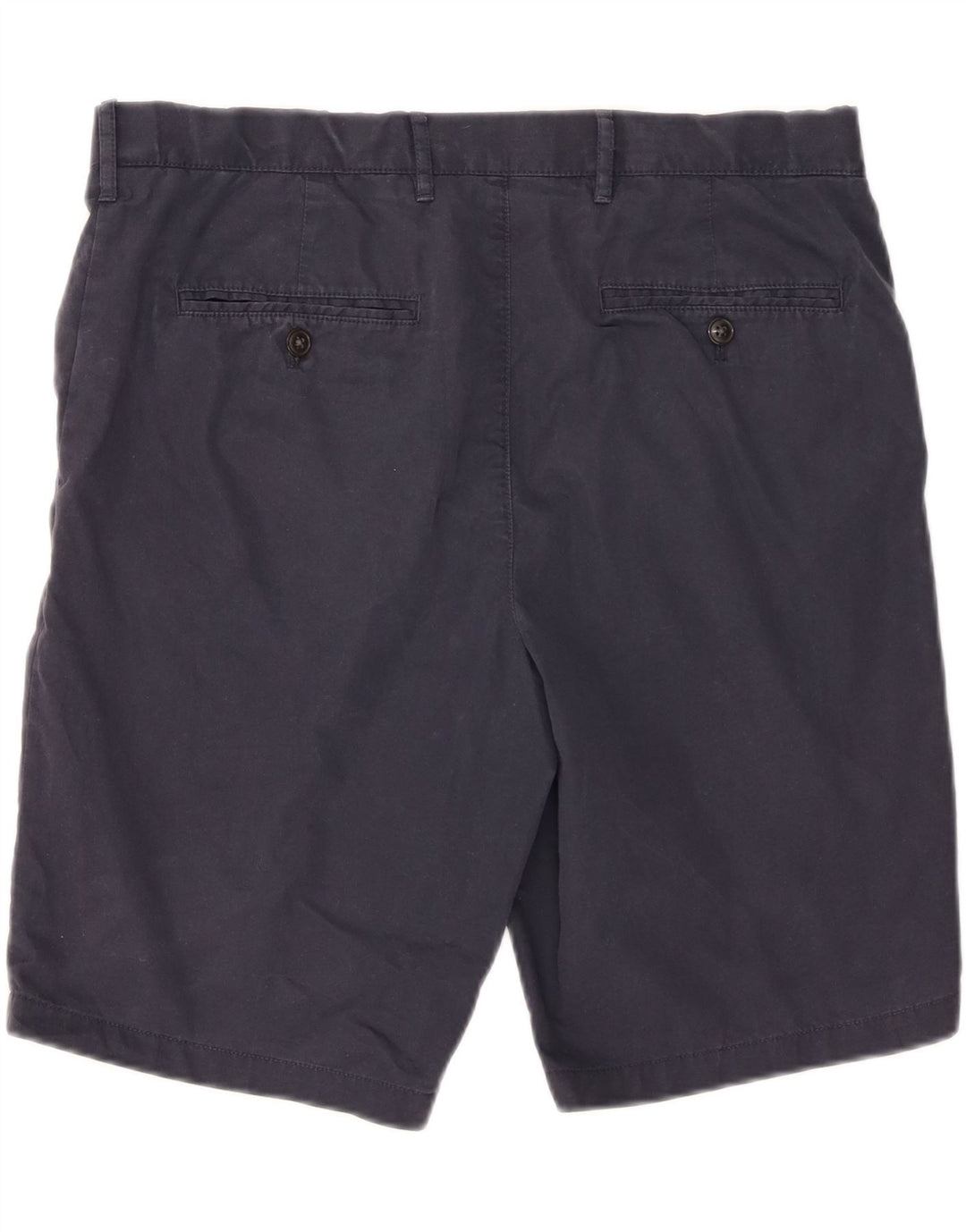 Marks & Spencer Herre Chino Shorts W34 Large Navy Blue Bomuld