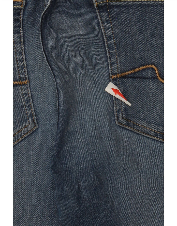 7 For All Mankind Womens Flared Jeans W27 L34 Blå