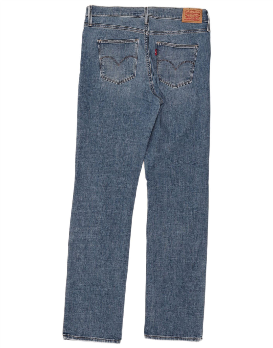 LEVI'S Slankende lige jeans til kvinder W31 L32 blå bomuld