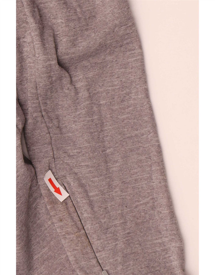 Nike Herre Dri Fit Pullover med lynlås-hals træningsdragt Top mellemgrå polyester
