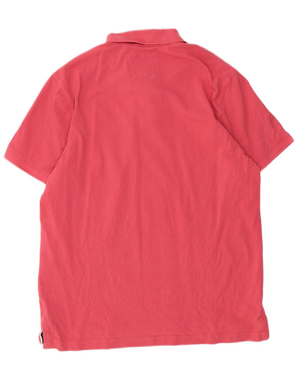 CREW TØJ Herre poloshirt Medium Pink Bomuld