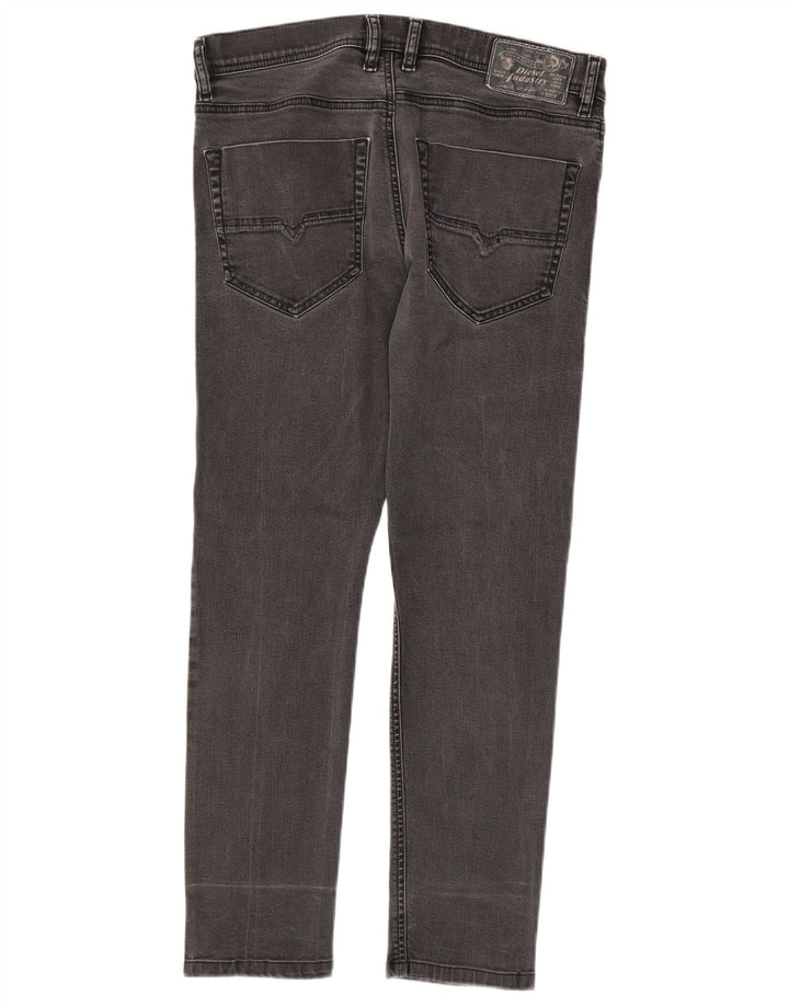 Diesel Herre Slim Jeans W30 L27 Grå Bomuld