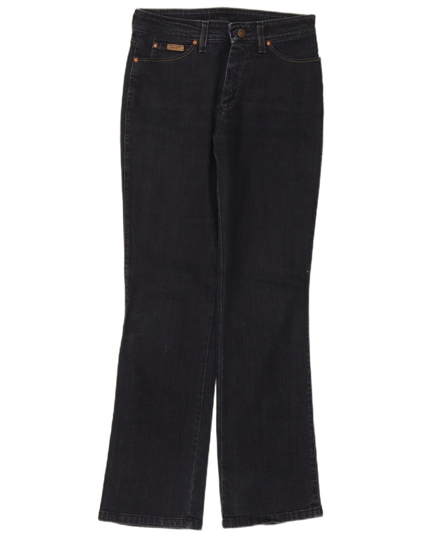 Wrangler Womens Curve Bootcut Jeans W30 L32 Marineblå Bomuld