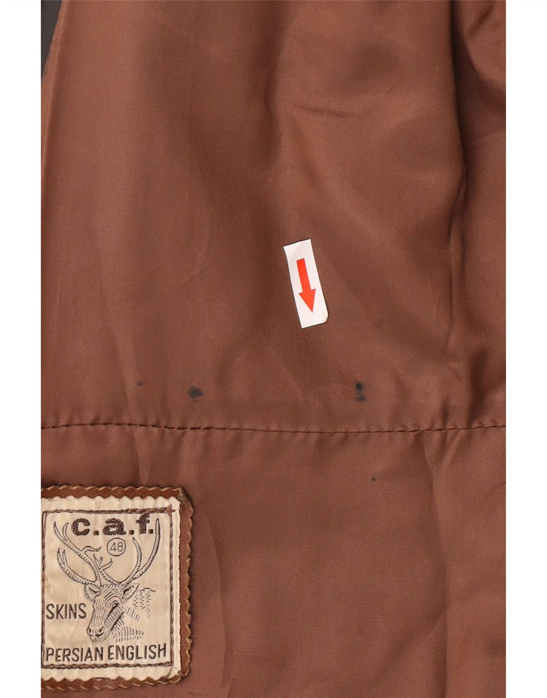 Vintage læderjakke til kvinder UK 10 Lille sort læder