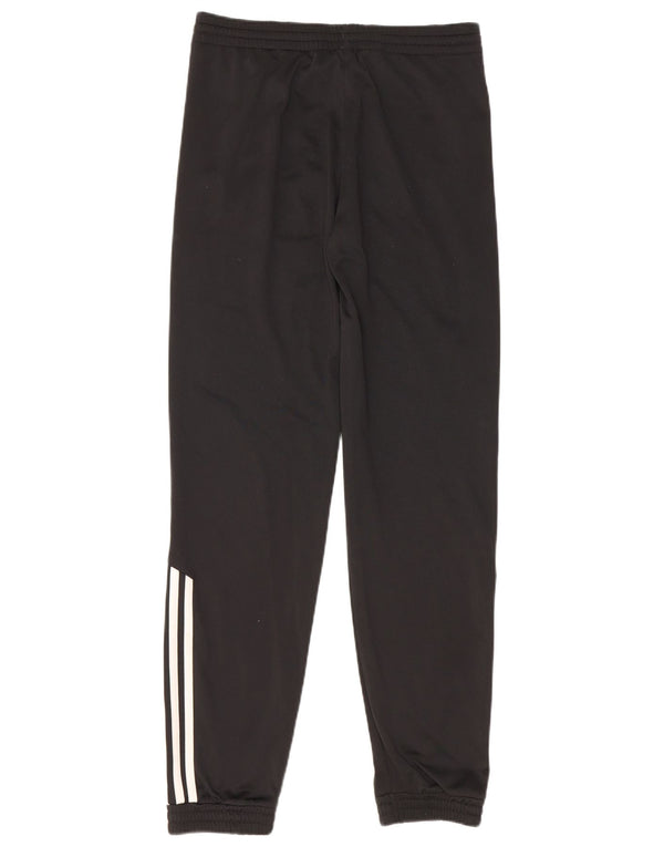 Adidas Pige Træningsdragt Bukser Joggers 14-15 År Sort Polyester
