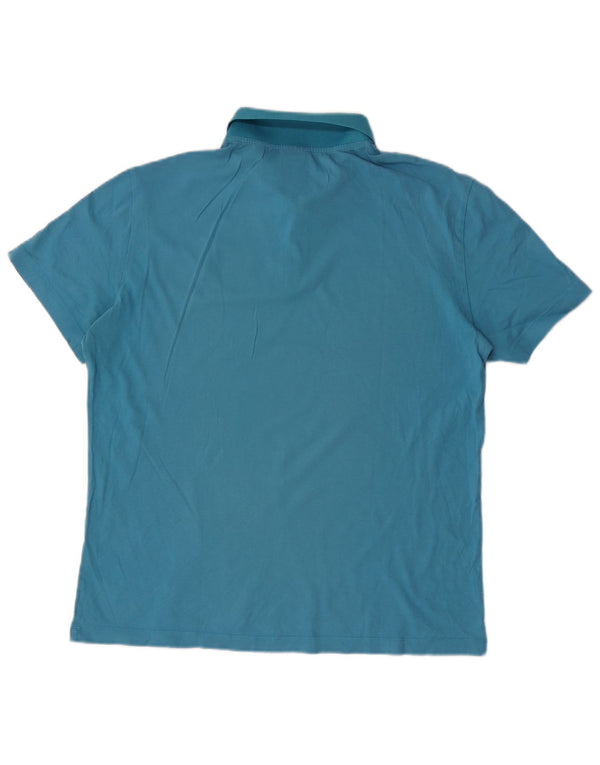 Armani Exchange Herre Polo Shirt Medium Blue