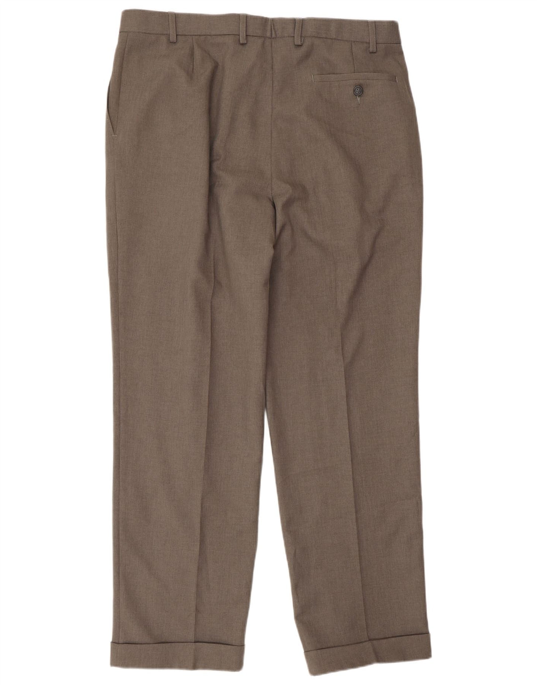 Marks & Spencer Herre Pegged Suit Bukser W36 L31 Grå Polyester
