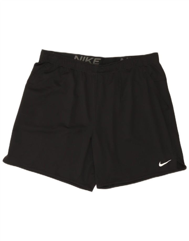 Nike herre Dri Fit sportsshorts 2XL sort polyester