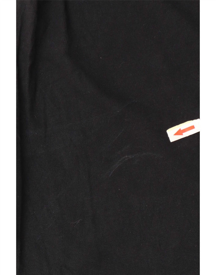 Nike T-shirt top til mænd, stor sort bomuld