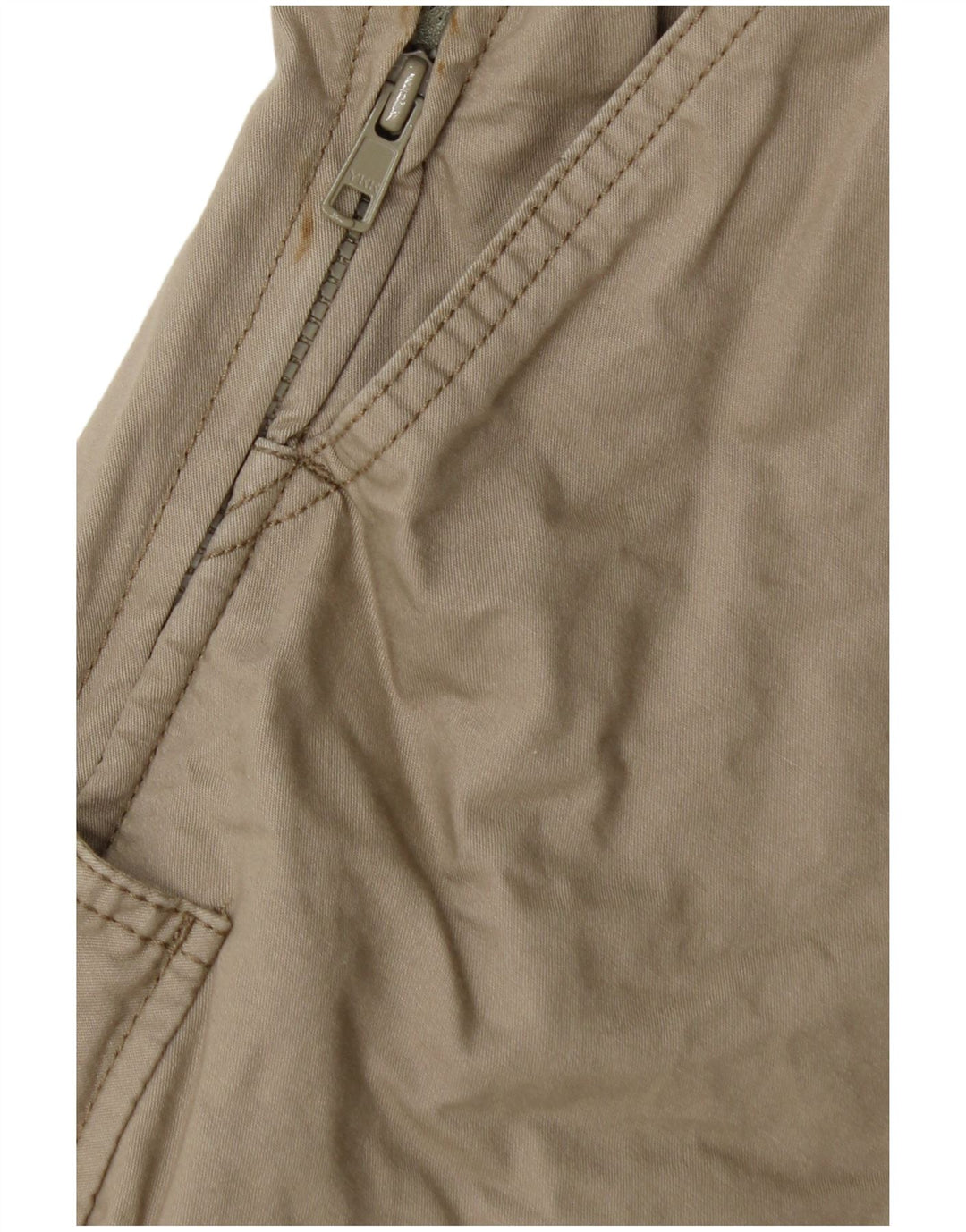 Eddie Bauer Herre Straight Cargo Bukser W33 L32 Beige Bomuld