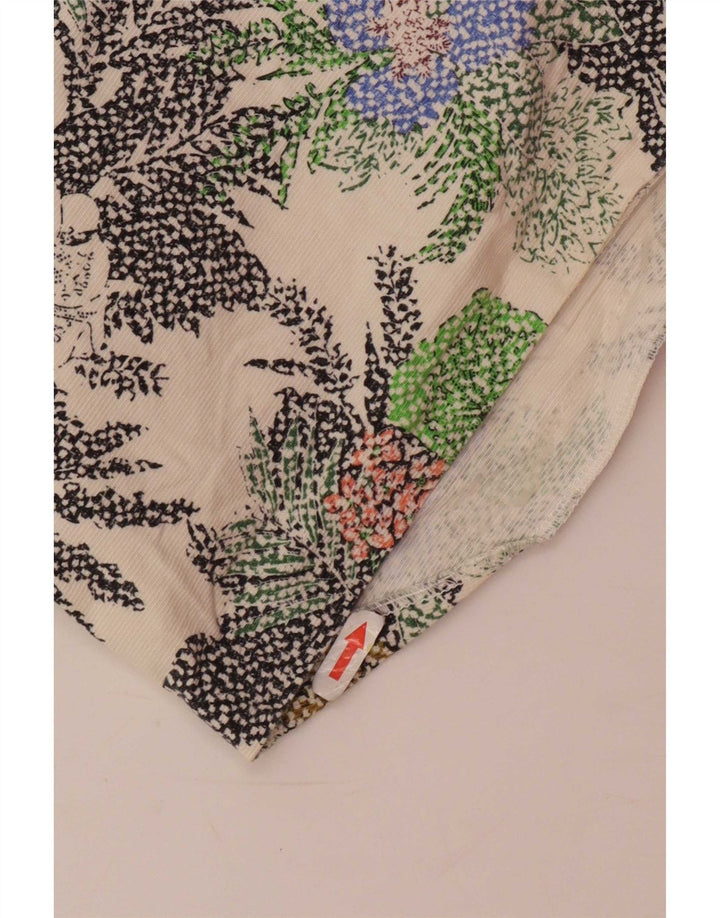 Zara Casual Shorts til kvinder Medium W28 Flerfarvet blomster