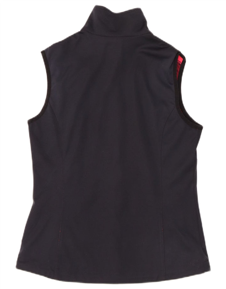 CMP Dame ærmeløs træningsdragt topjakke UK 6 XS marineblå polyester