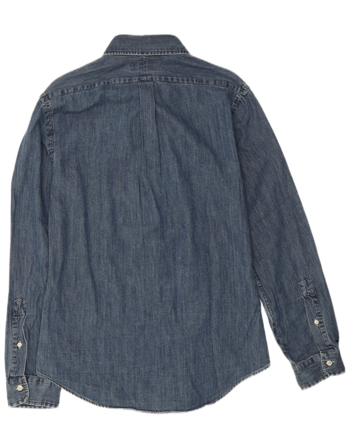 Ralph Lauren Herre Slim Fit Denim Shirt Medium Blue Bomuld