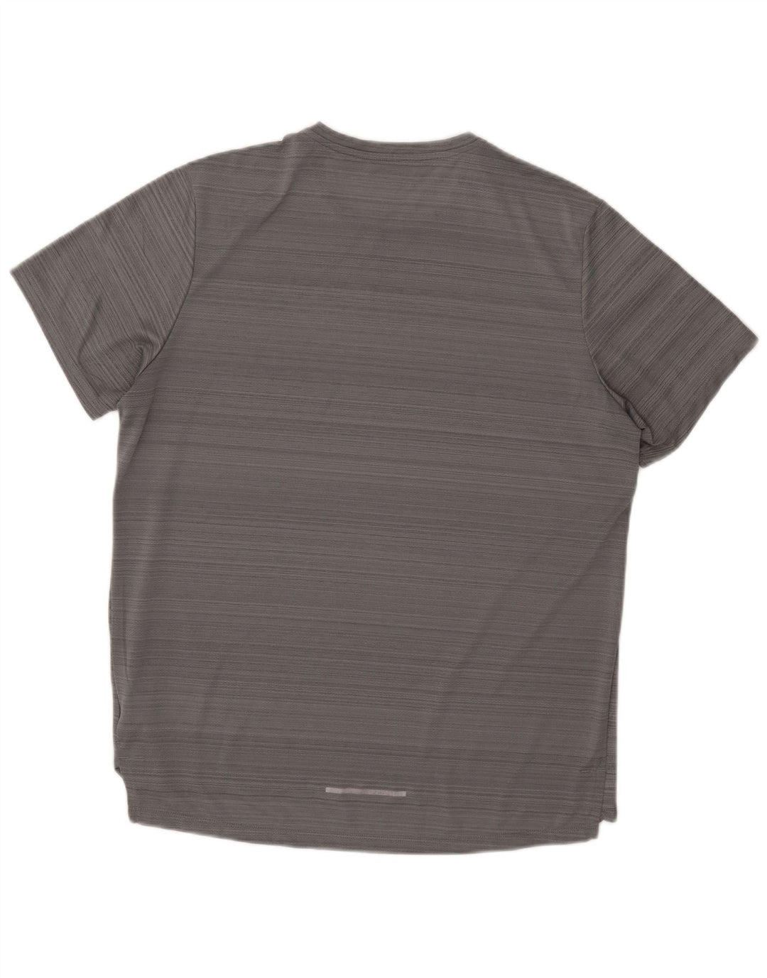 Nike Herre Dri Fit T-Shirt Top Stor Grå Polyester