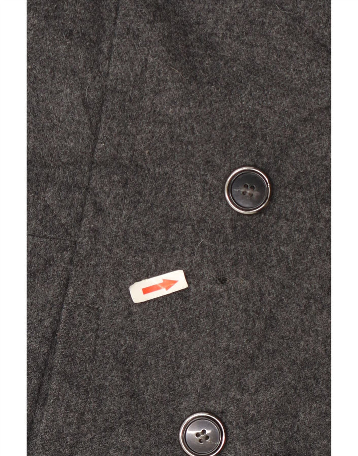 Hobbs Womens Pea Coat UK 12 Medium Grey Uld