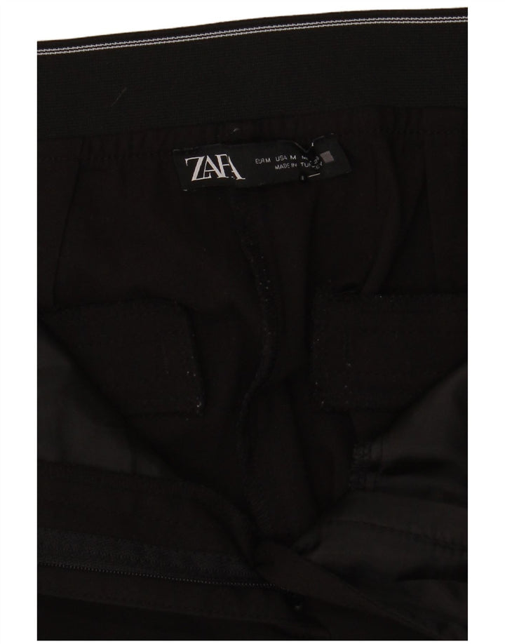 Zara Dame Slim Chino Bukser Medium W28 L27 Sort