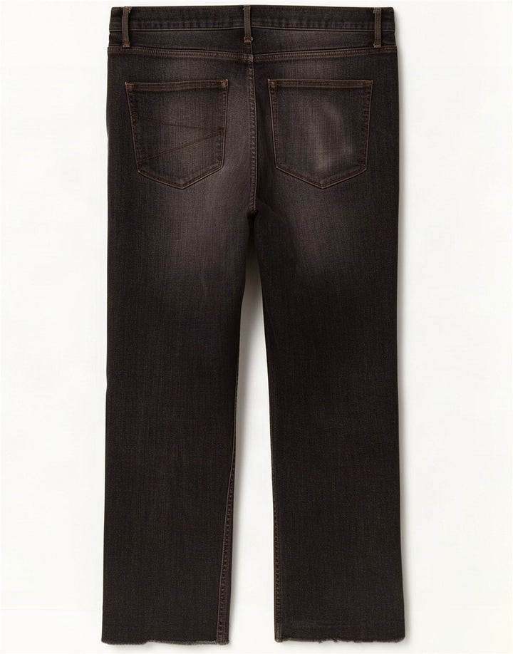 Marks & Spencer Herre Blue Harbor Straight Jeans W36 L25 Grå