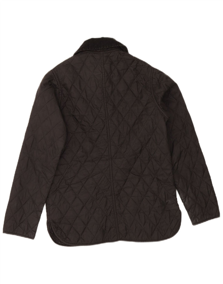Barbour Quiltet jakke til kvinder UK 8 Lille Sort