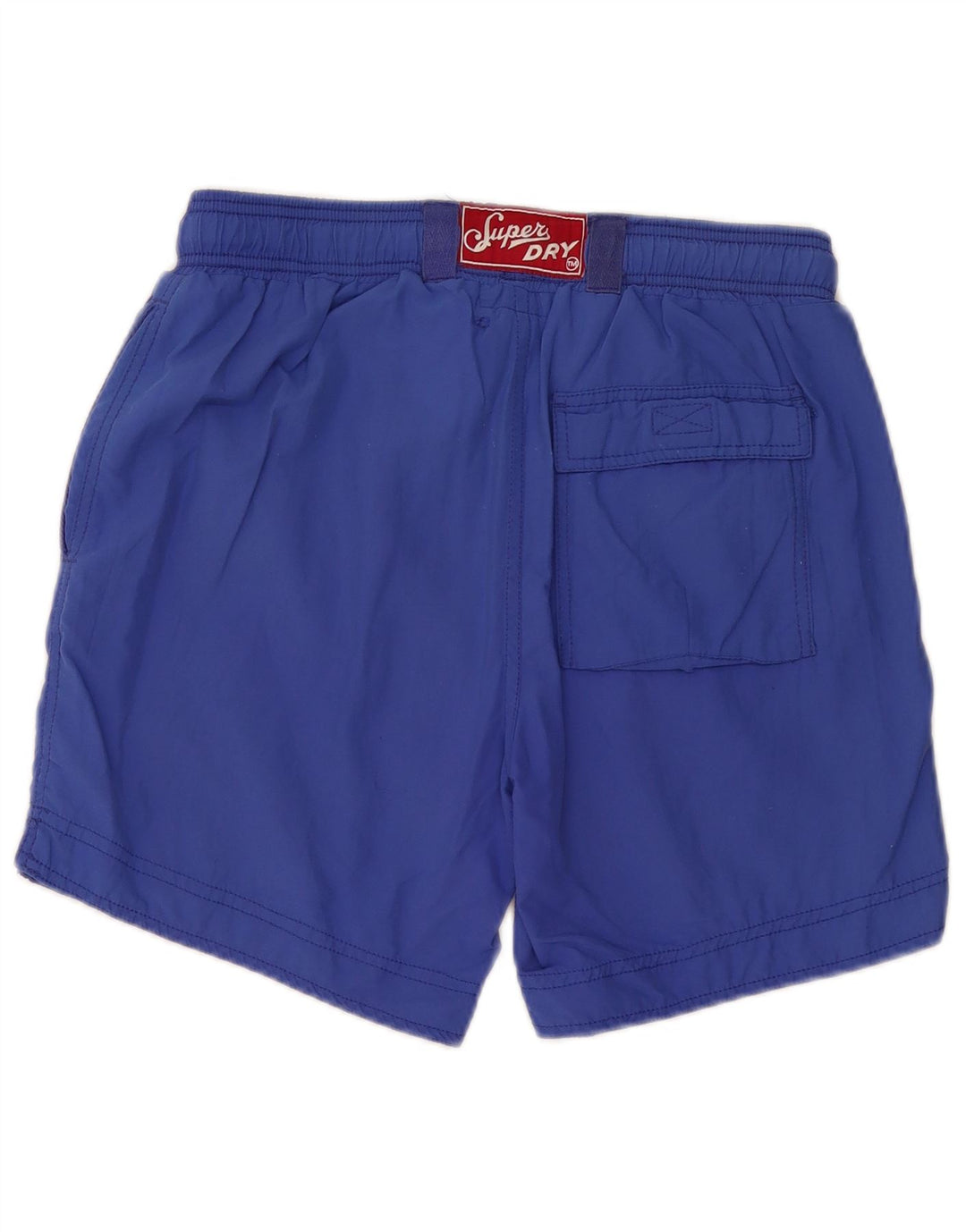 SUPERDRY Badeshorts til mænd mellemblå nylon