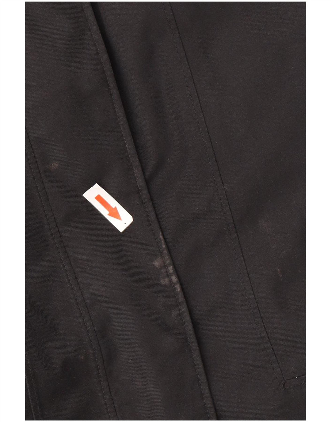 The North Face Dame Polstret Frakke UK 10 Small Black Bomuld