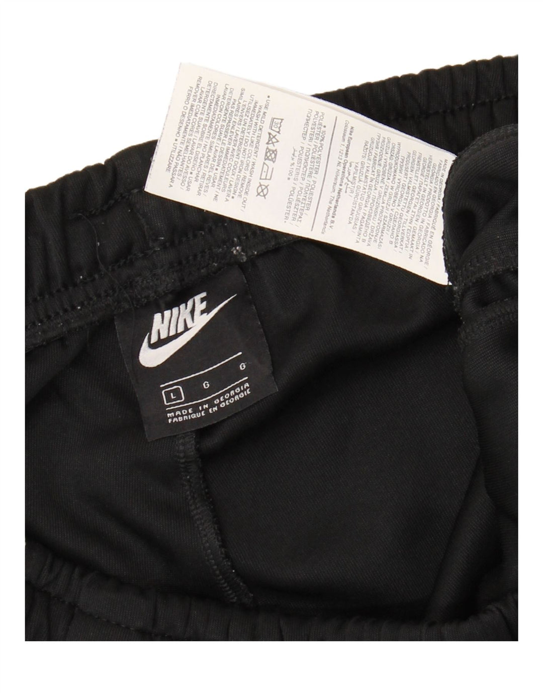 Nike Træningsdragt bukser til mænd Joggers Store sortstribede polyester
